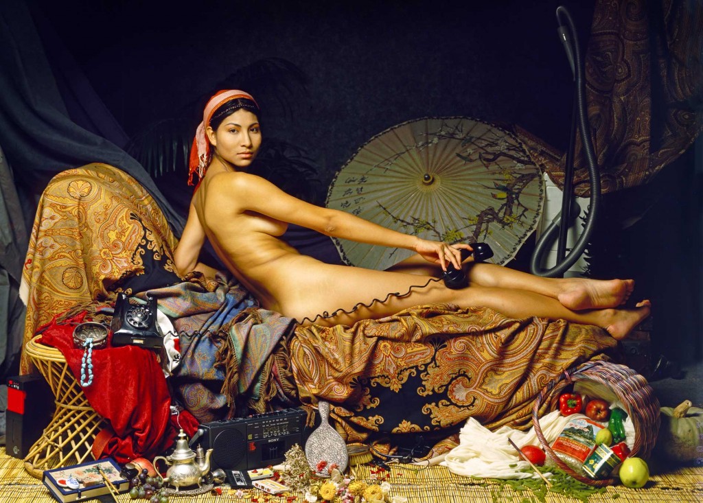Casalisca by Patrick Nicholas Art Photographer based on “La Grande Odalisque” by Ingres
