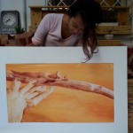 Nadia with "Luxe.calme et volupte"