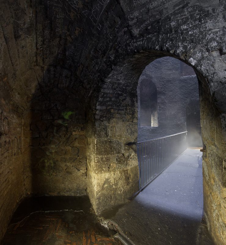 Bridge at bottom St Patrick Well Orvieto
