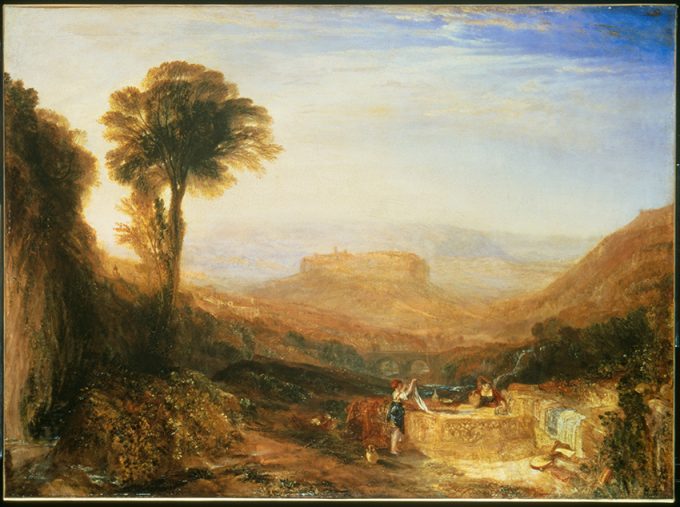 Turner Orvieto 1828