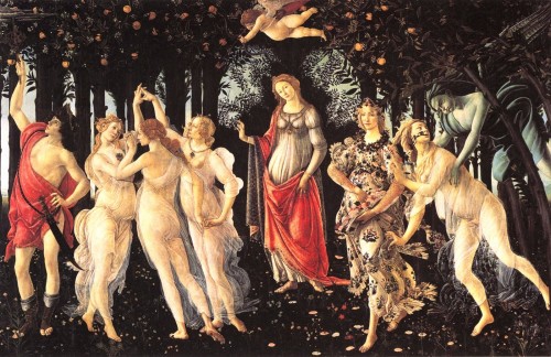 Primavera (1482) Botticelli