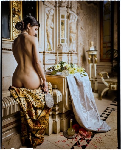 woman in spa