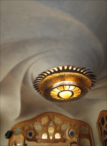 Gaudì ceiling Barcelona