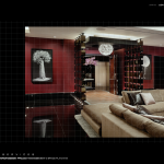 Las Vegas penthouse living room