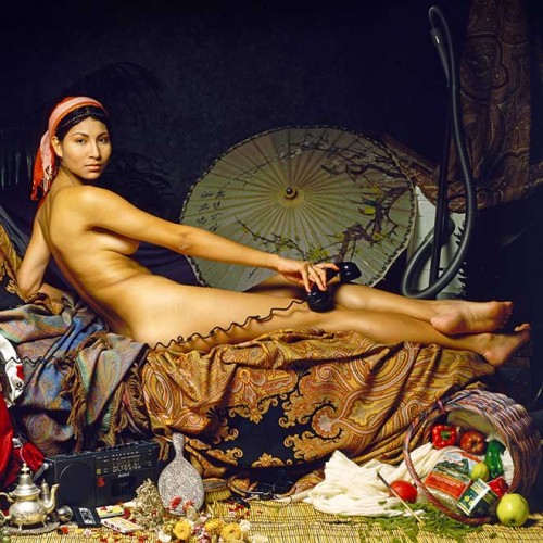 Casalisca by Patrick Nicholas based on “La Grande Odalisque” by Ingres