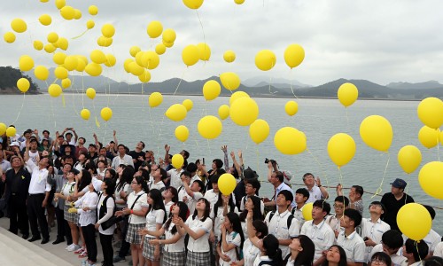 South Korean balloons