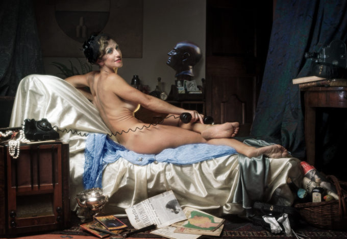 Odalisque nostalgic fascist
