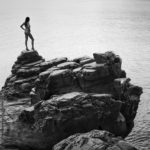 nude on cliff