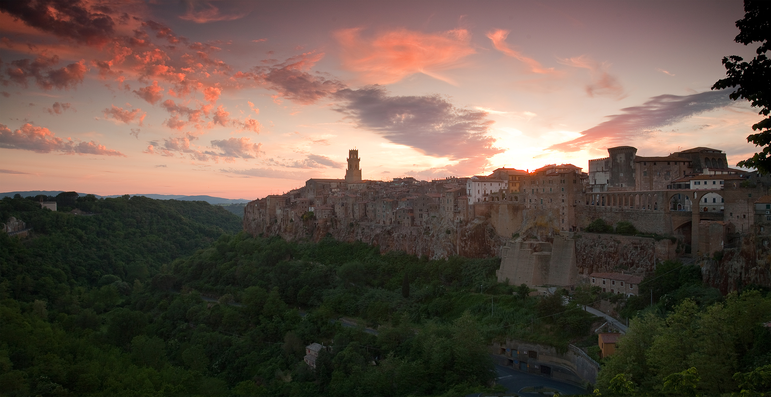 Pitigliano sunset